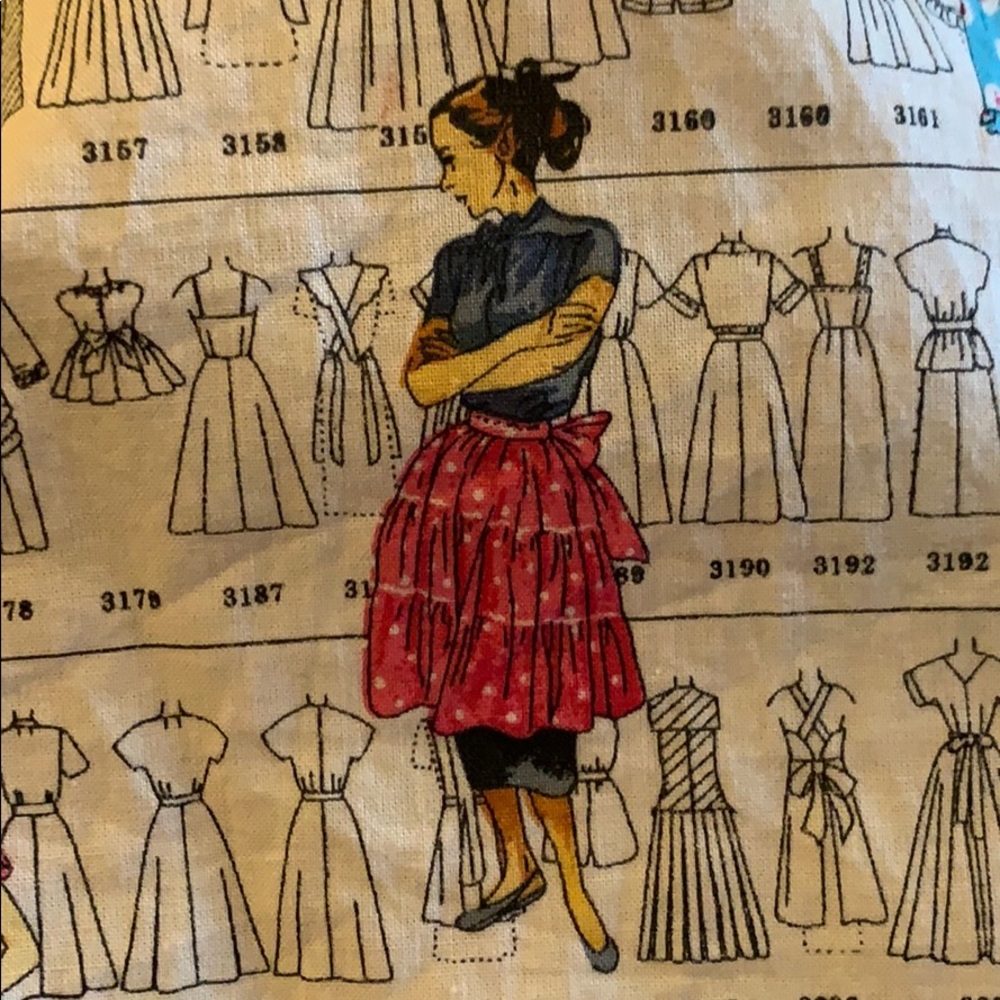 Mid Rise Handmade Flare Skirt - Picture 5 of 6